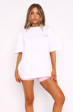 Fresh Air Oversized Tee White