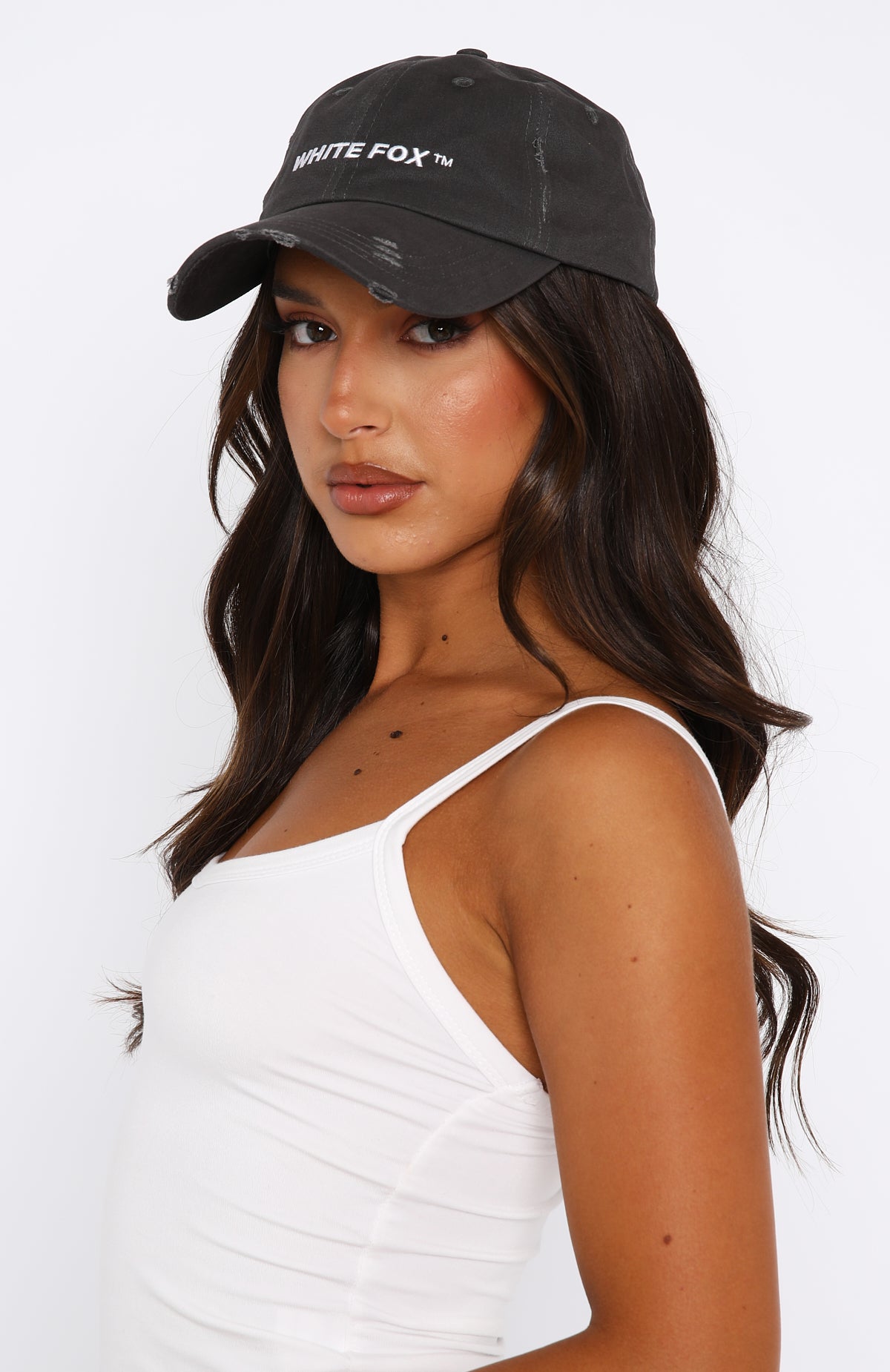 Turn My Way Cap Charcoal | White Fox Boutique
