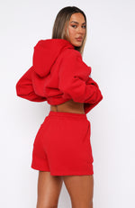 Decade Classics Varsity Lounge Shorts Red