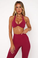 Velocity Sports Bra Berry