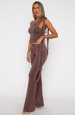 Reckless Romance Pants Mocha