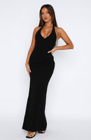 Sun Kissed Glow Maxi Dress Black