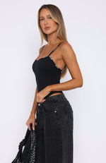 Talk The Talk Bodysuit Black