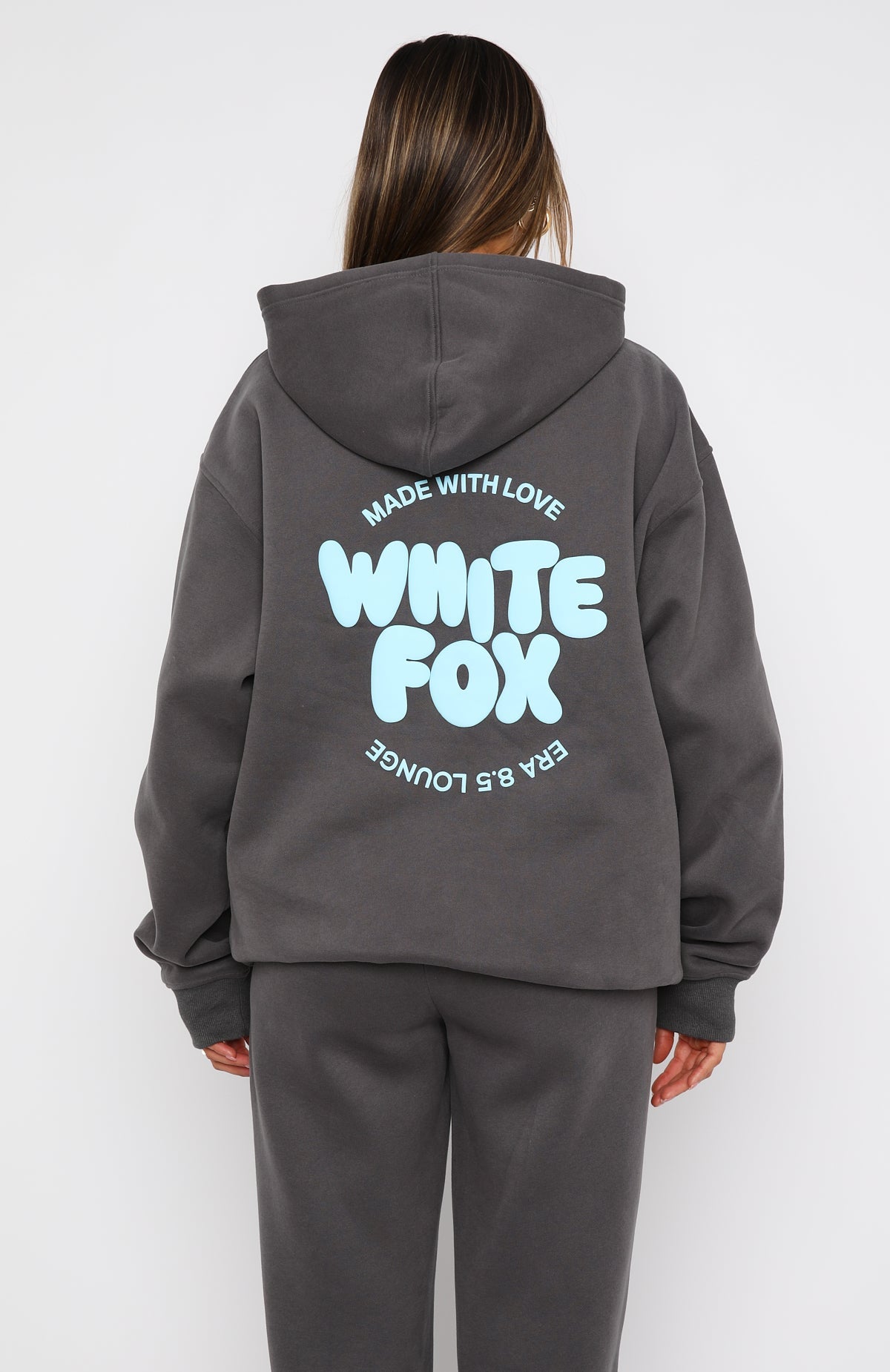 With Love For You Oversized Hoodie Volcanic | White Fox Boutique UK