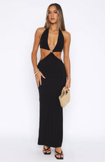 Lost In Paradise Maxi Dress Black