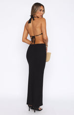 Lost In Paradise Maxi Dress Black