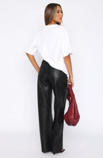 Lost In Space PU Pants Black