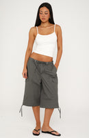 Just My Type Cargo Shorts Petrol