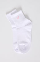 Foolish Game Socks White/Pink