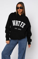 Give It Away Oversized Hoodie Black