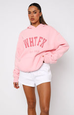 Give It Away Oversized Hoodie Pink