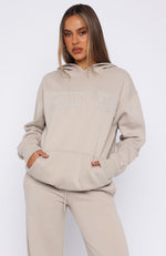 Shout It Out Oversized Hoodie Moon