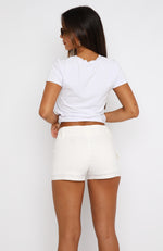 Cold Hearted Shorts White