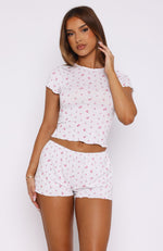 Dreamy Pyjama Top Pink Blossom