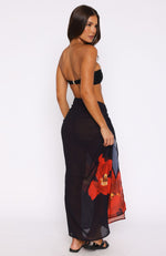 Seaforth Sarong Noir Bloom