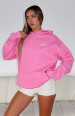 Lucky Charms Oversized Hoodie Pink