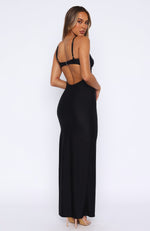 Shooting Star Maxi Dress Black