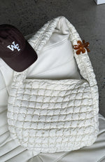 Annabelle Puffer Tote Ivory