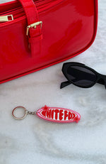 Hiding The Light Keychain Pink/Red