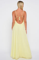 Self Sabotage Maxi Dress Lemon