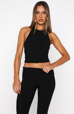 Session Crop Black