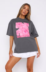 Bloom For You Oversized Tee Volcanic