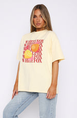 Oh So Sweet Oversized Tee Cream