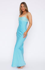 Think Of Me Maxi Dress Ocean