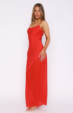 Shout Louder Maxi Dress Red