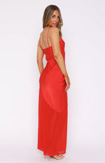 Shout Louder Maxi Dress Red