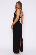 Call Me Up Maxi Dress Black