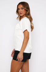 Got It Like That Relaxed Tee White