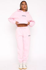 With Love In The Moment Sweatpants Pink