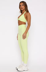 Go Getter High Waisted Leggings Citrus