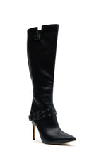 Bad Habit Knee High Boots Black