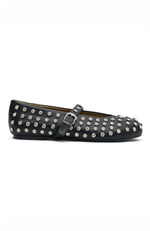 Best Shot Ballet Flats Black