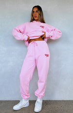 Be There For You Sweatpants Pink