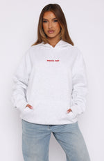 Deck The Halls Oversized Hoodie Grey Marle