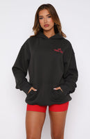 Lucky Charms Oversized Hoodie Charcoal