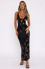 Crush On You Maxi Dress Midnight Floral