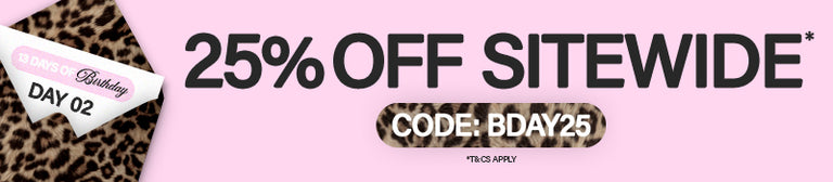 BDAY 25% SITEWIDE