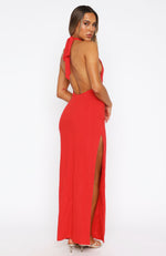 Sun Kissed Glow Maxi Dress Red