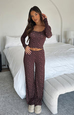 Dreamy Pyjama Pants Chocolate Dreams