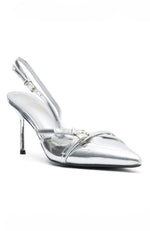 End Game Heels Silver