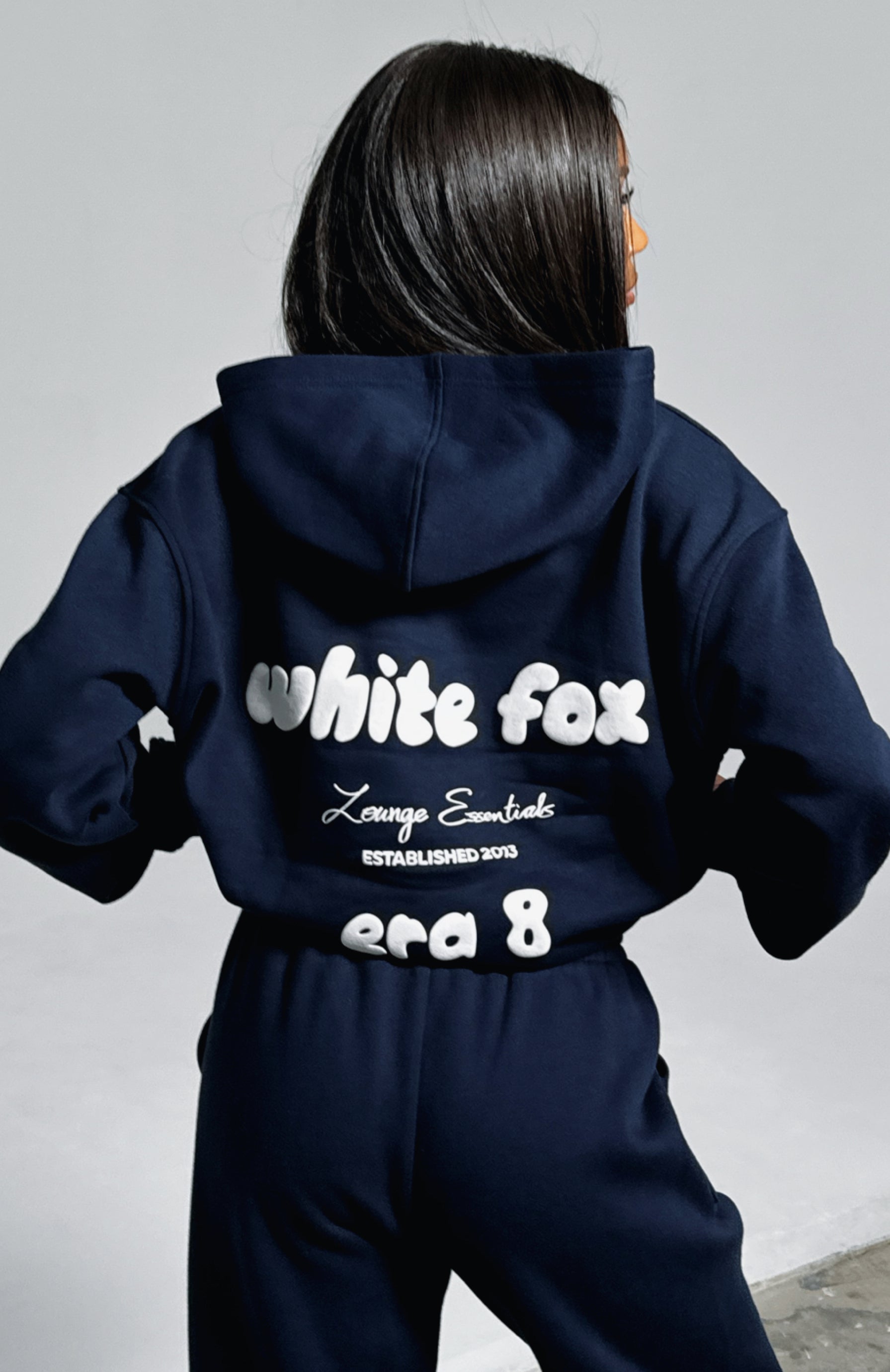 Era 8 Oversized Hoodie Nautical | White Fox Boutique UK