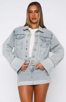 Charlotte Denim Jacket Light Blue