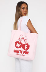 Feel The Love Tote Bag Pink