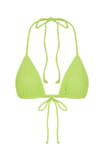 Golden Hour Bikini Top Lime