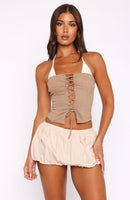 After Party Bustier Beige