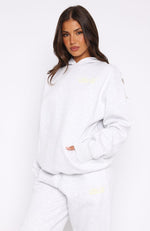 Active Club Oversized Hoodie Grey Marle